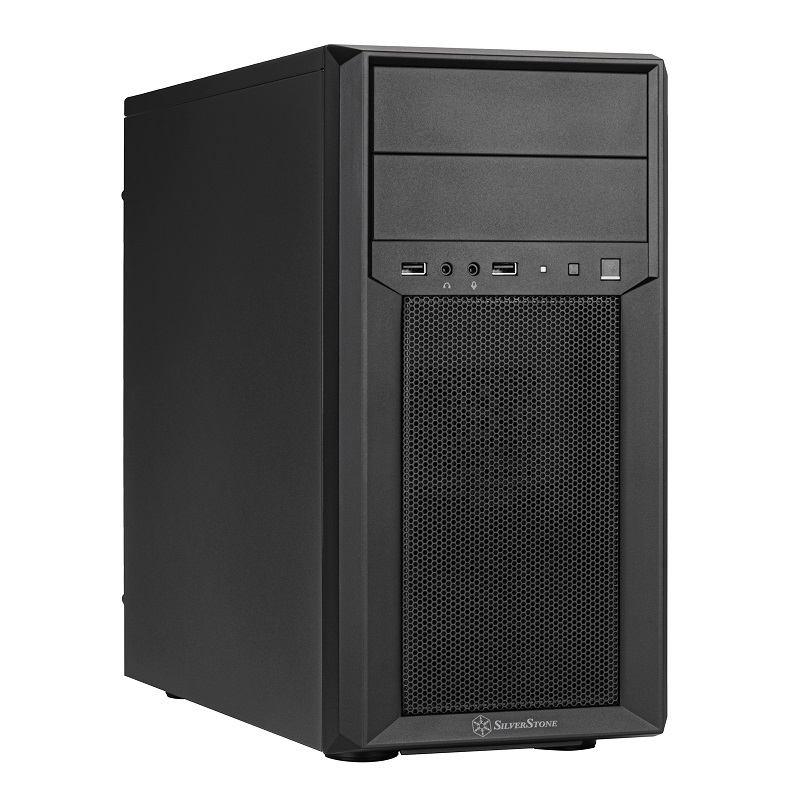 米特3C數位–SilverStone 銀欣 Fara 313 Micro-ATX 塔式機殼/SST-FA313-B