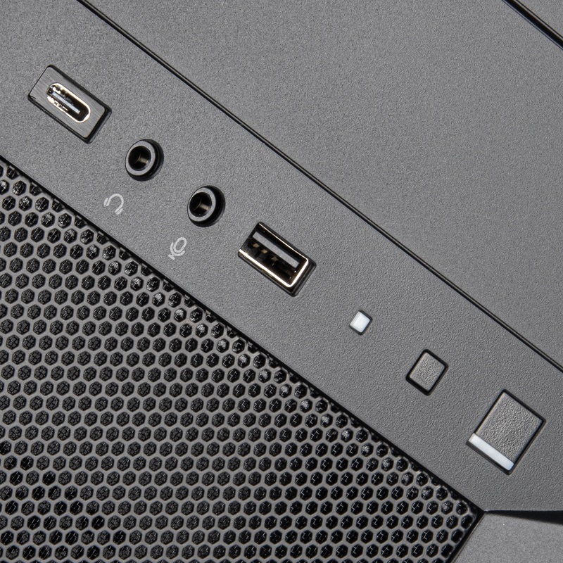 米特3C數位–SilverStone 銀欣 Fara 313 Micro-ATX 塔式機殼/SST-FA313-B