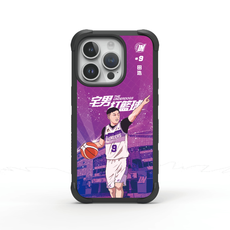 iPhone 14 坦克軍規防摔手機殼 / 田浩-宅男打籃球 (新竹攻城獅)