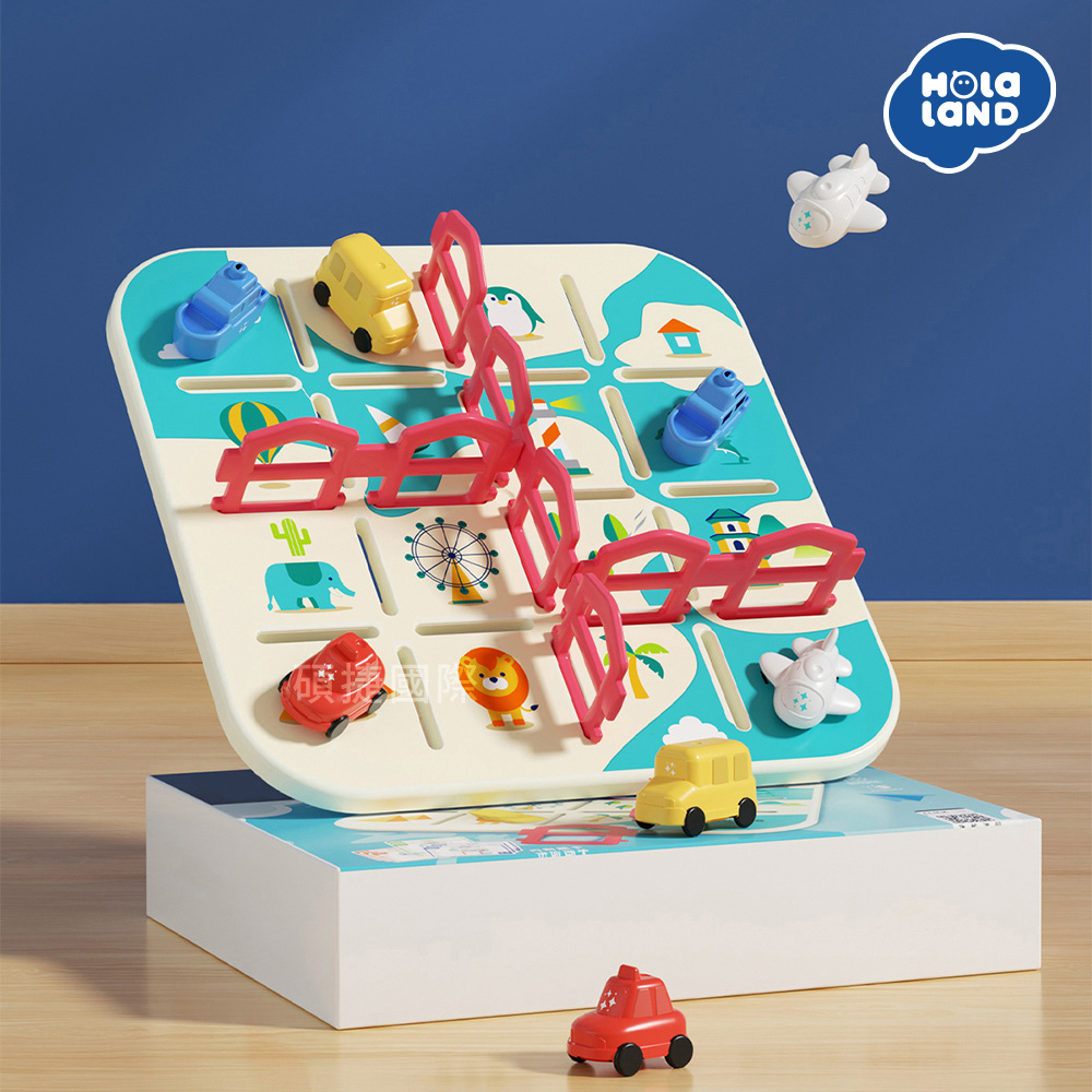 HolaLand歡樂島 城市交通隊_親子桌遊