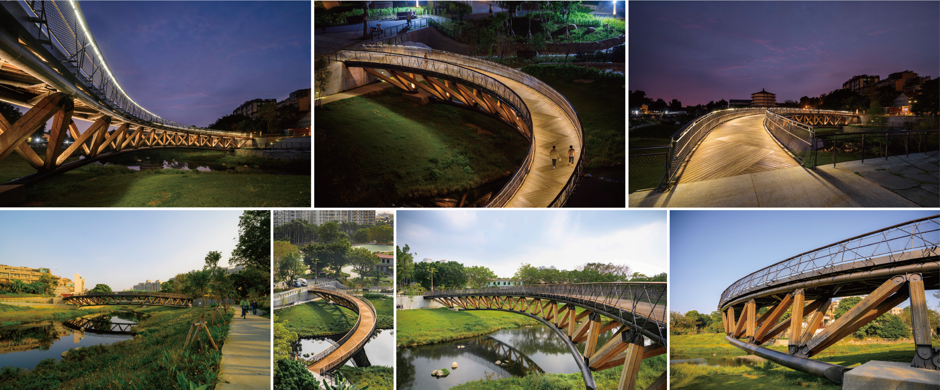 2023年iF設計獎獲獎作品Tainan Zhuxi Moon-Viewing Bridge | 橋梁