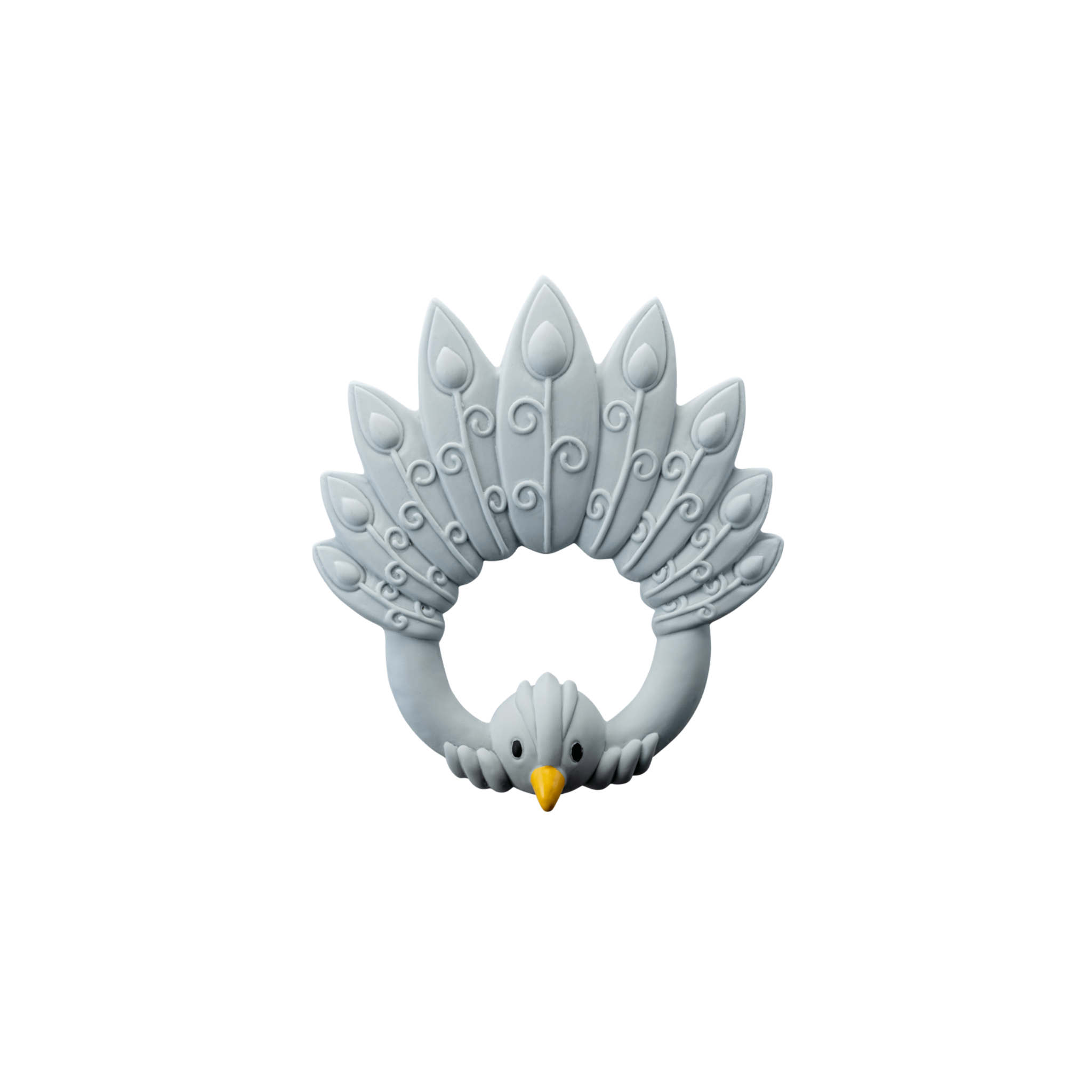 Natruba- Teether Peacock湖水藍孔雀固齒器((Light Blue)