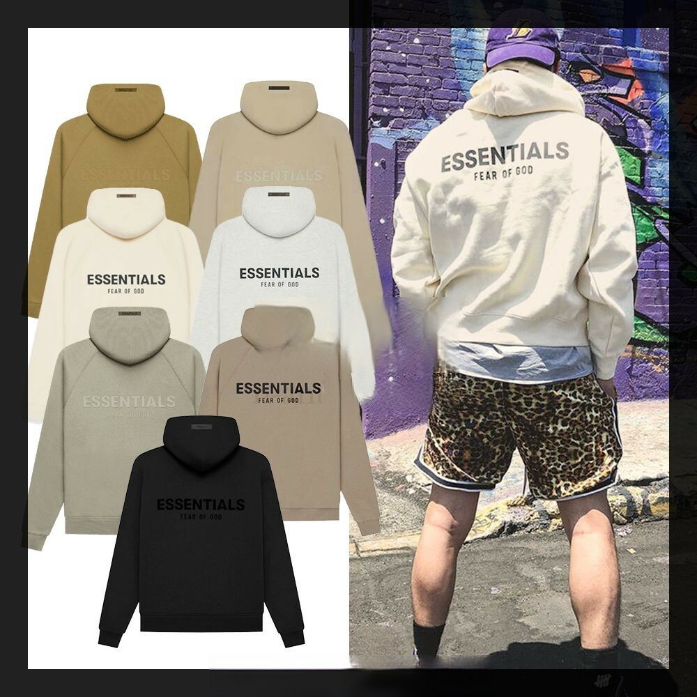 FOG帽T 21S FOG FEAR OF GOD ESSENTIAL FOG背後帽T 連帽上衣