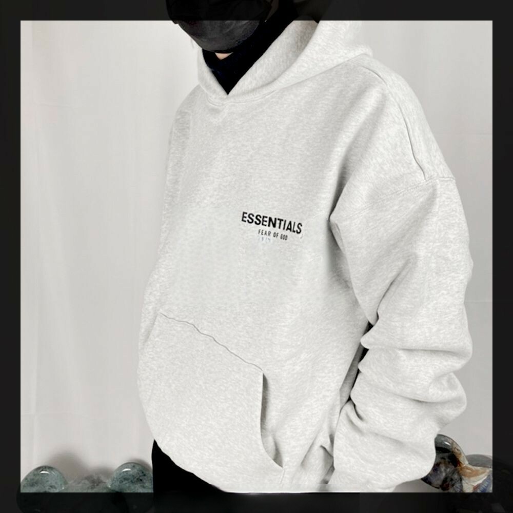 Fear Of God Essentials Hoodie 刷毛 帽T 小賈 FOG 帽踢【FOG35】