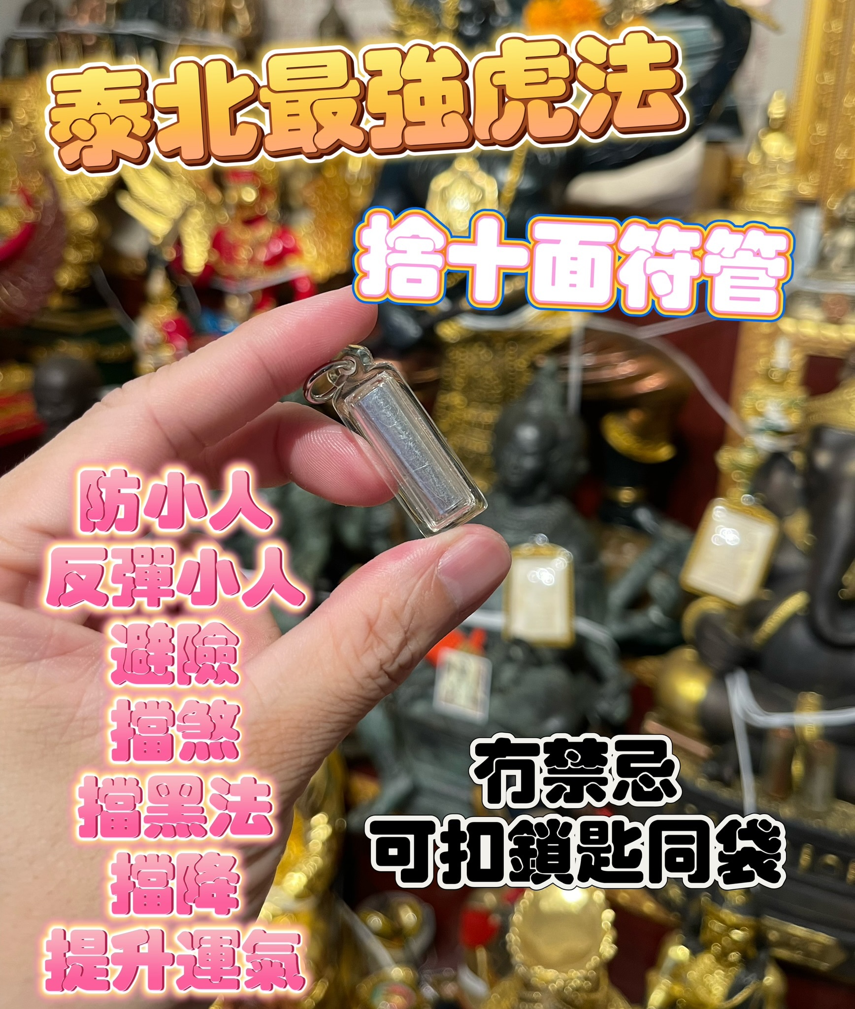 泰北 波難法術狂人 捨十面符管 (T30)