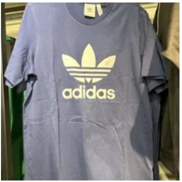 [S] ADIDAS TREFOIL T-SHIRT,NIGHT INDIGO, HK5226 [FINAL SALE] (SAD17)