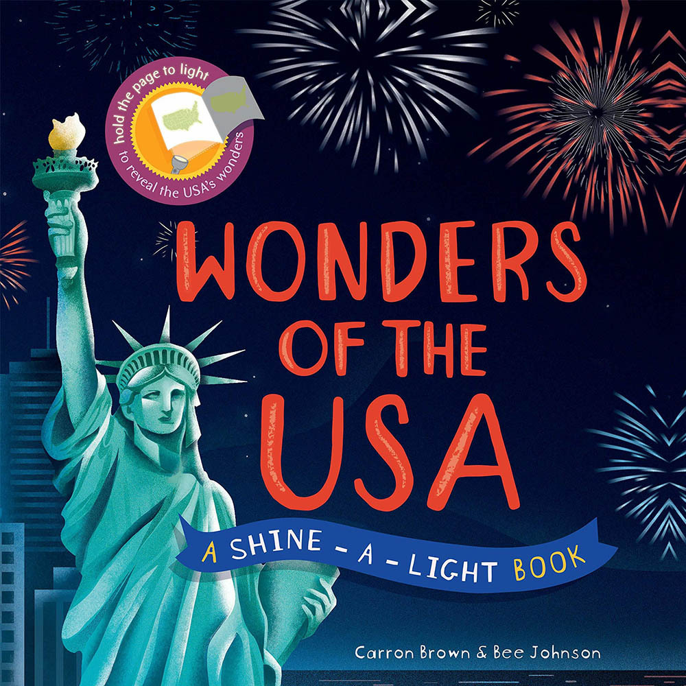 A Shine A Light Book：Wonders Of The USA 透光書：美國篇