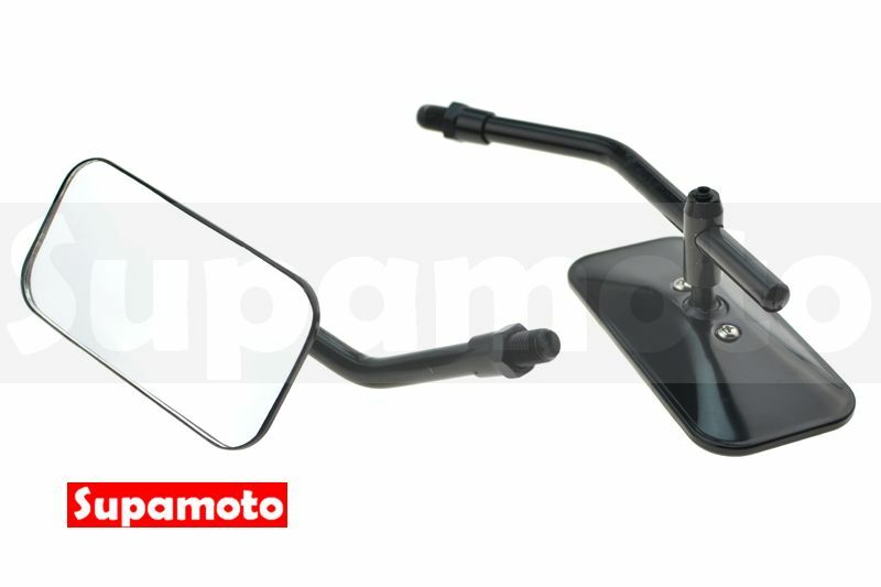 -Supamoto- 復古 後照鏡 M39 下移 消光黑 電鍍 超薄 金屬 銀色 手工 復古 咖啡 愛將 雲豹 野狼