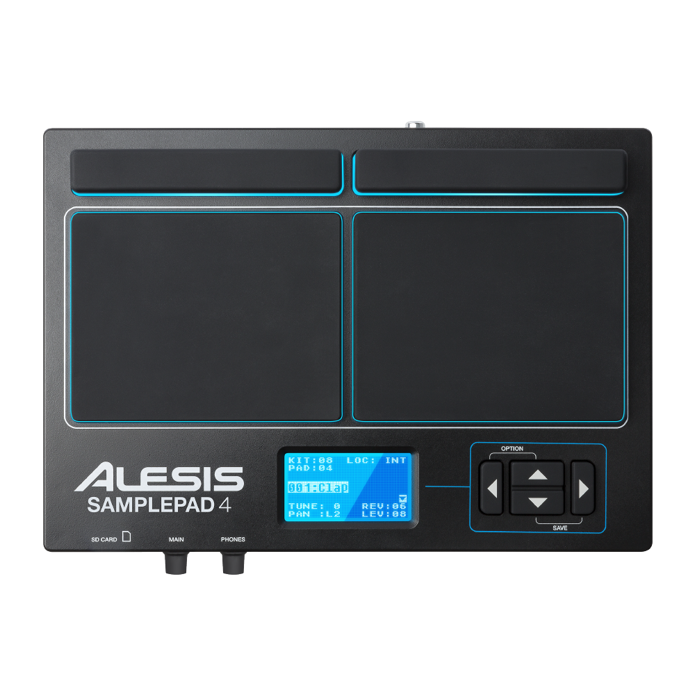 Alesis Alesis / SamplePad 4 電子鼓打擊墊 — 三峽鼓 / 打擊｜YA! 玩音樂