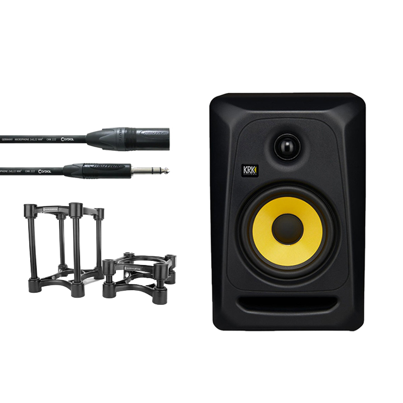 KRK Classic 5 監聽喇叭 超值套組