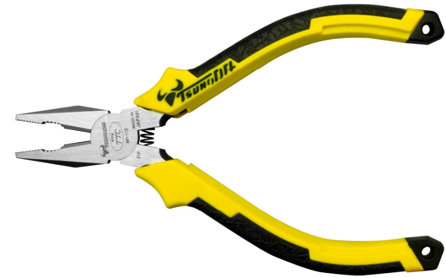 "KING-TTC" 4-1/2"(115mm)幼平咀鉗(厚膠柄)