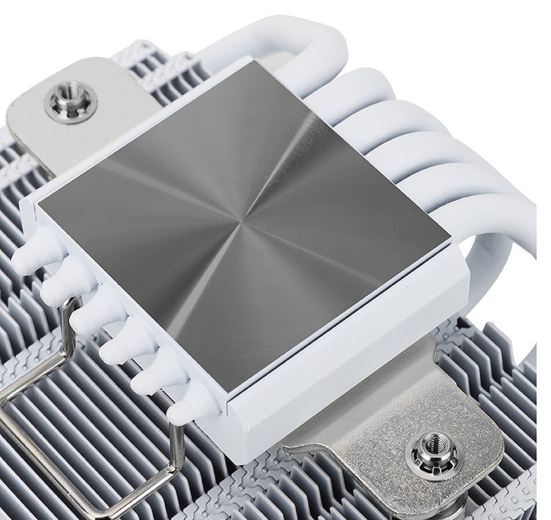 米特3C數位–Thermalright 利民 AXP120-X67 WHITE ARGB 下吹式散熱器 白色