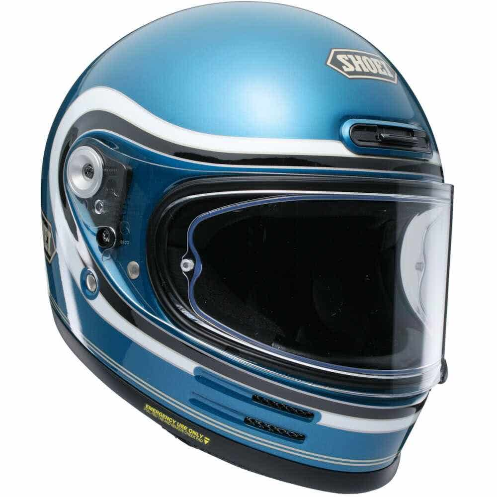SHOEI GLAMSTER BIVOUAC 彩繪 TC-2 藍 全罩