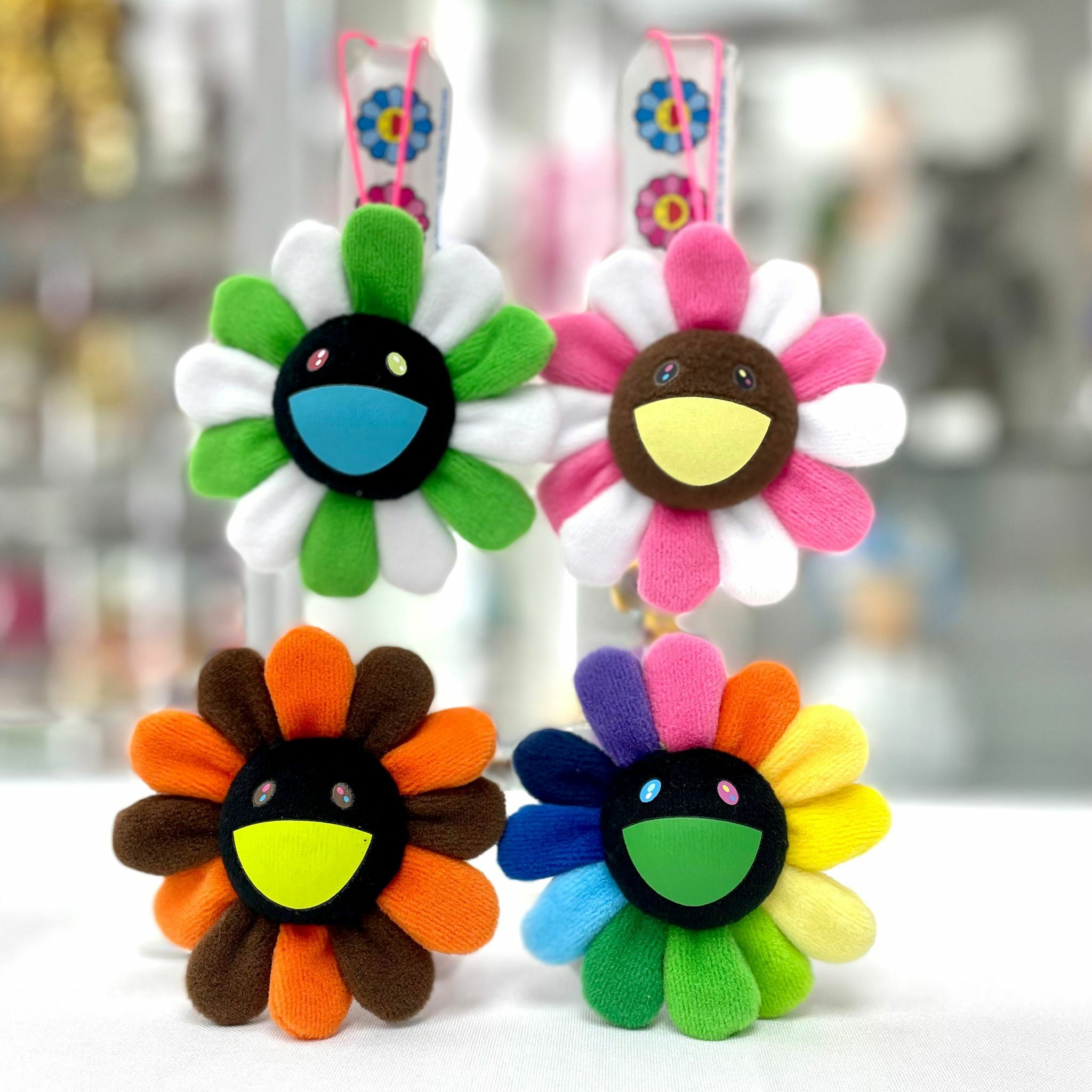 Flower Keychain ( 4 Color ) A