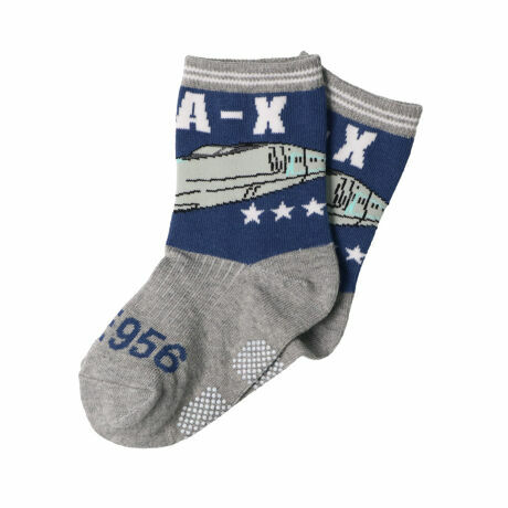 Hungry Heart 新幹線防滑小童長襪 - AlfaX