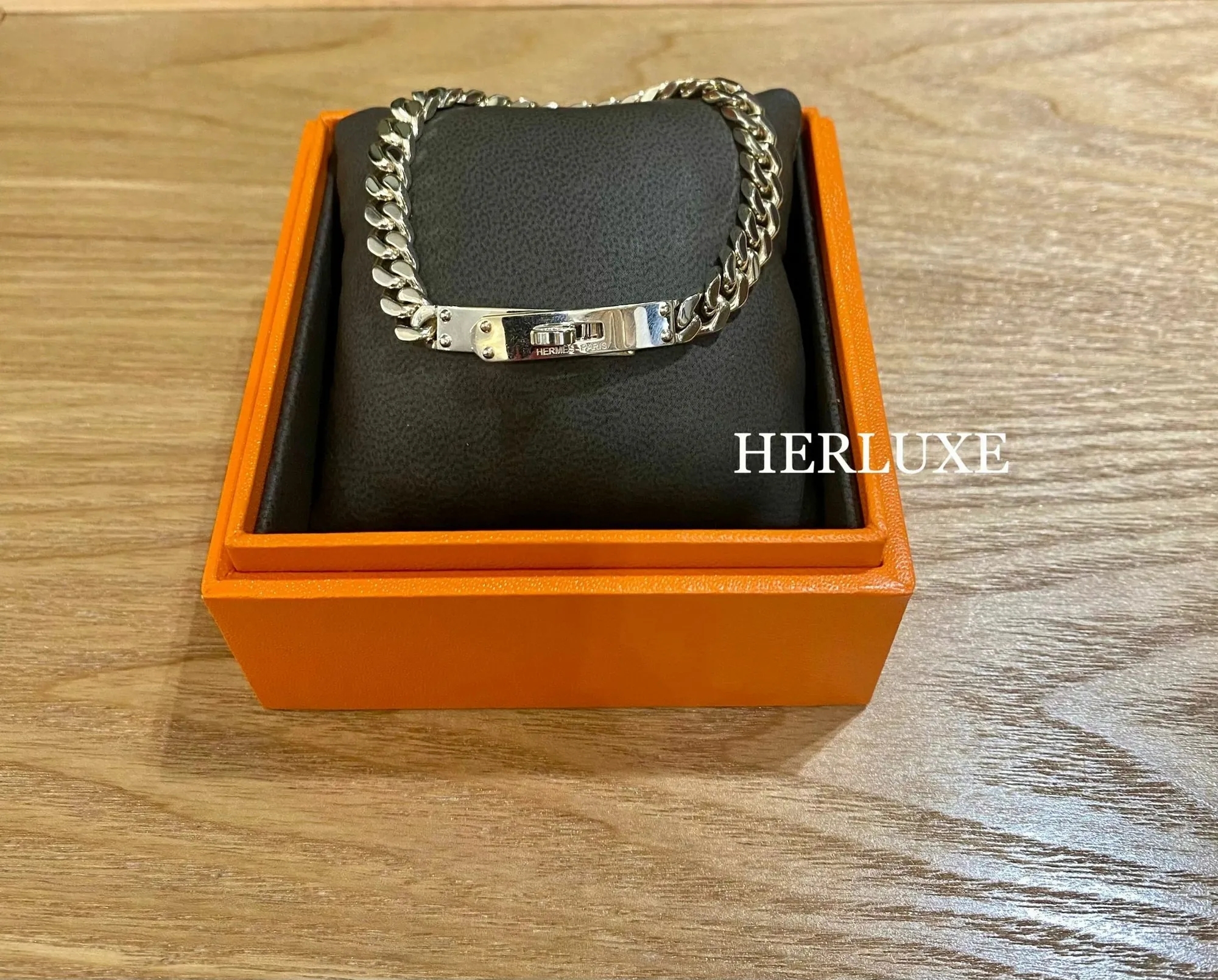 Kelly gourmette bracelet TPM AG -925 size SH