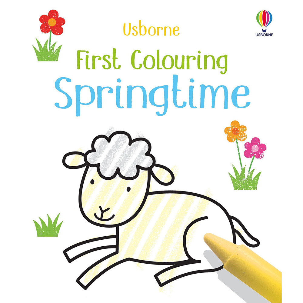 First Colouring Springtime
