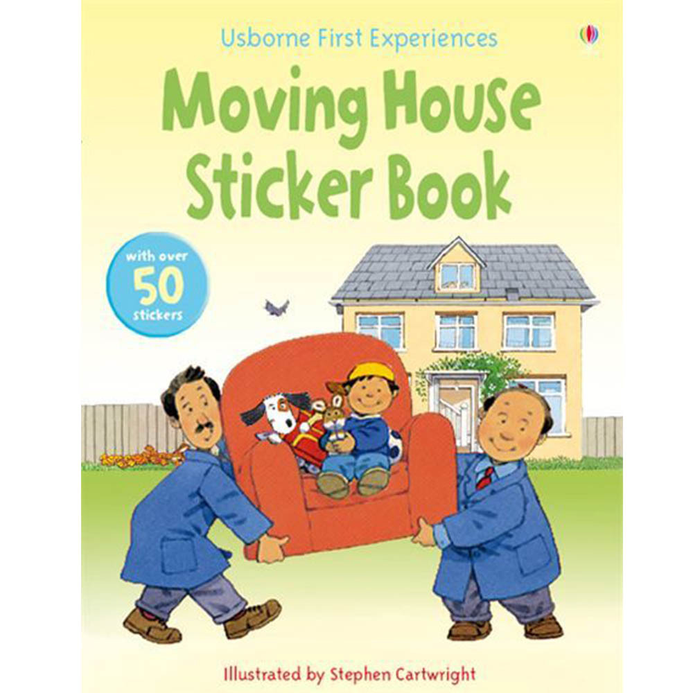 Moving House Sticker Book 故事貼紙書：搬家囉!