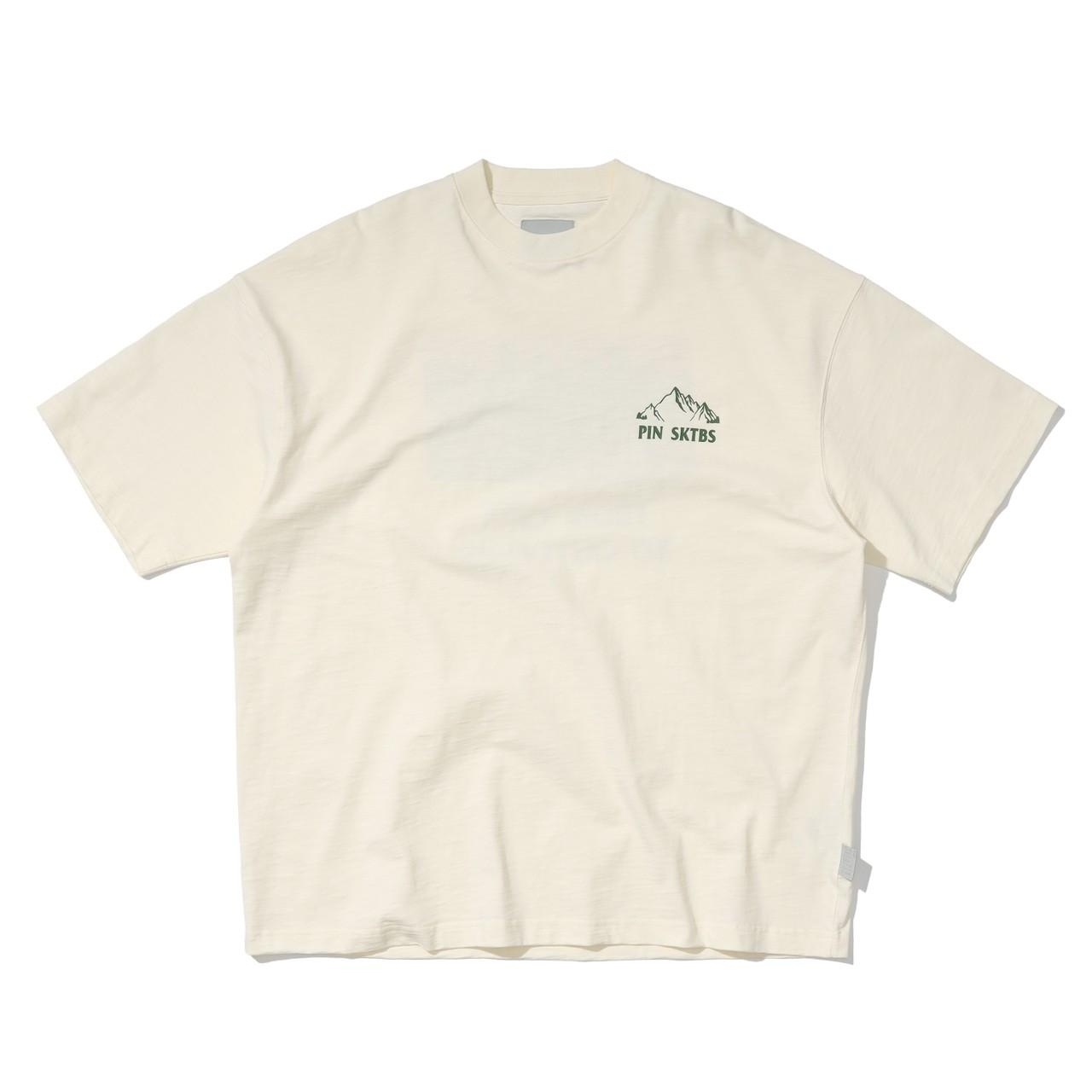 PIN SKTBS 山脈印花短Tee