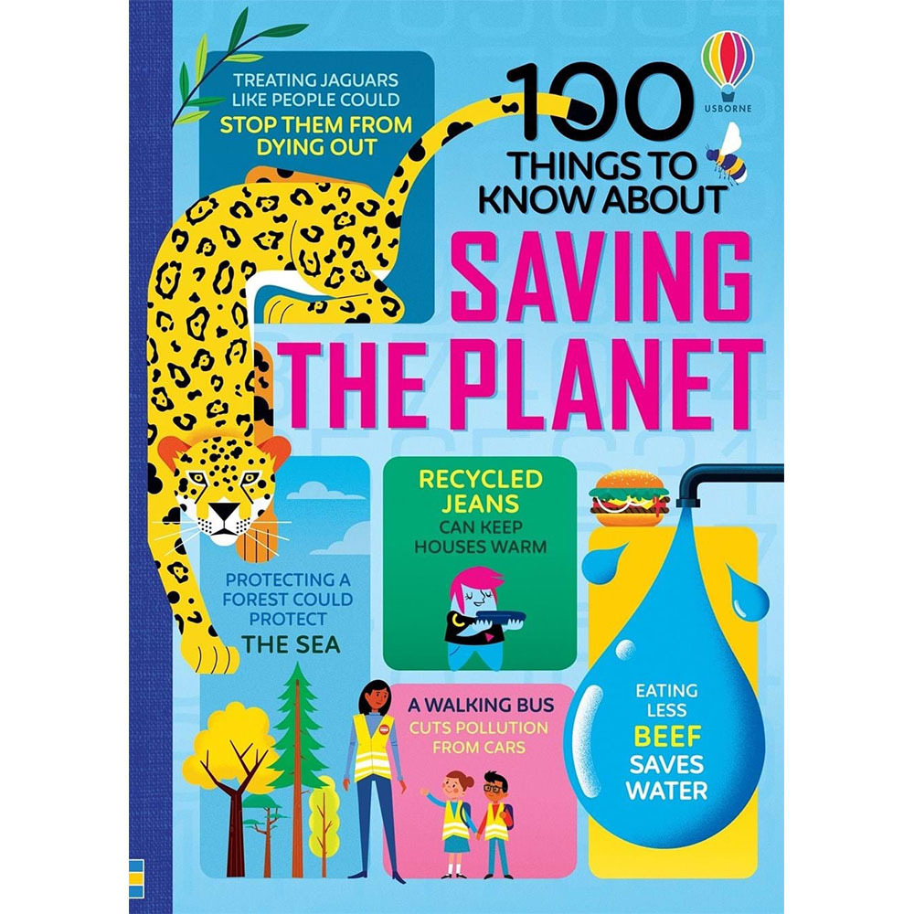 100 Things To Know About Saving The Planet 愛護地球的一百種方法知識書