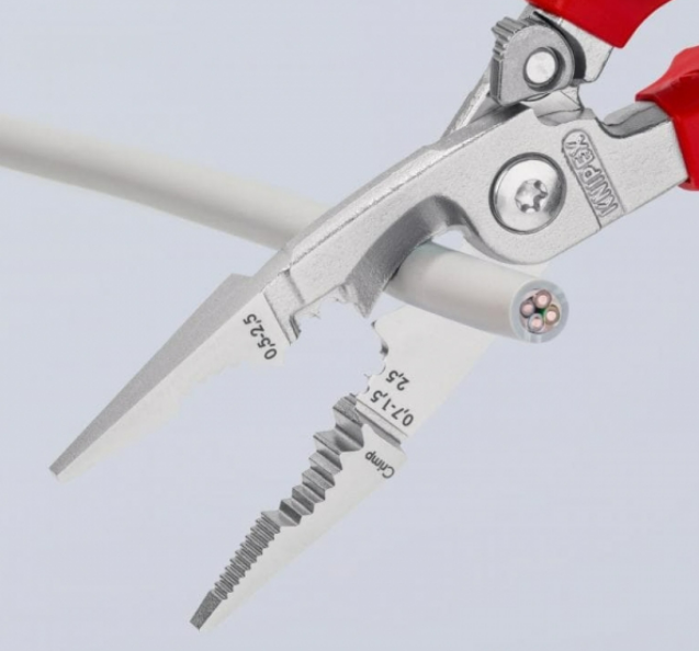 "KNIPEX" 200mm(8")德國絕緣柄多用途電工鉗