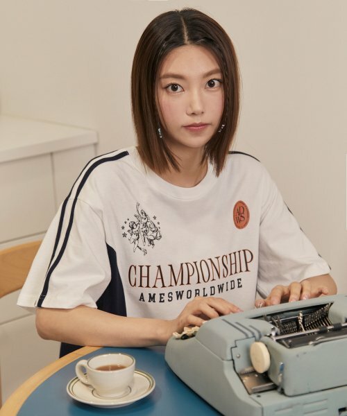 無料配送 ◇AMES-WORLDWIDE◆CHAMPIONSHIP TEE AMES-WORLDWIDE