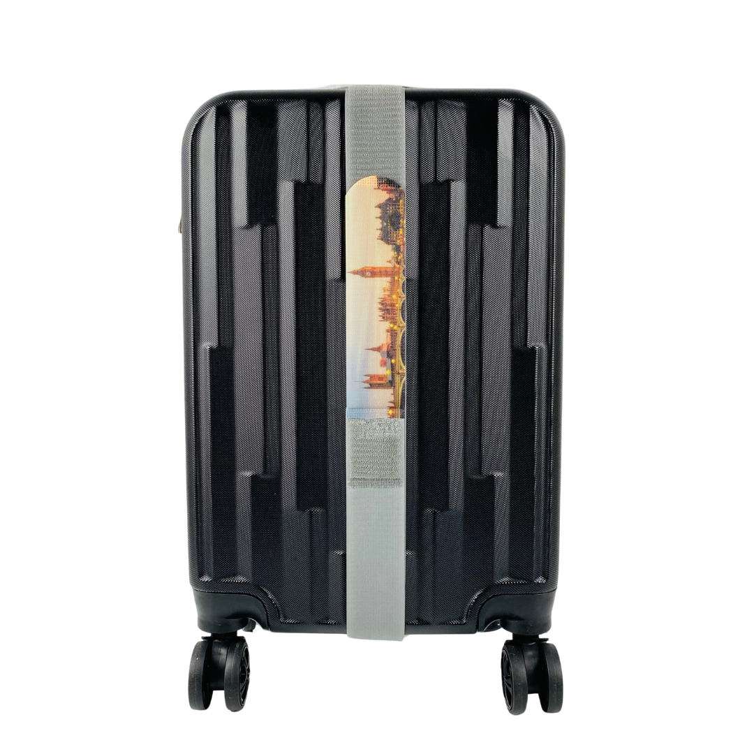 可收納式行李帶-動物 風景 花朵圖案 顏色任意搭配 (2件以上享83折優惠)