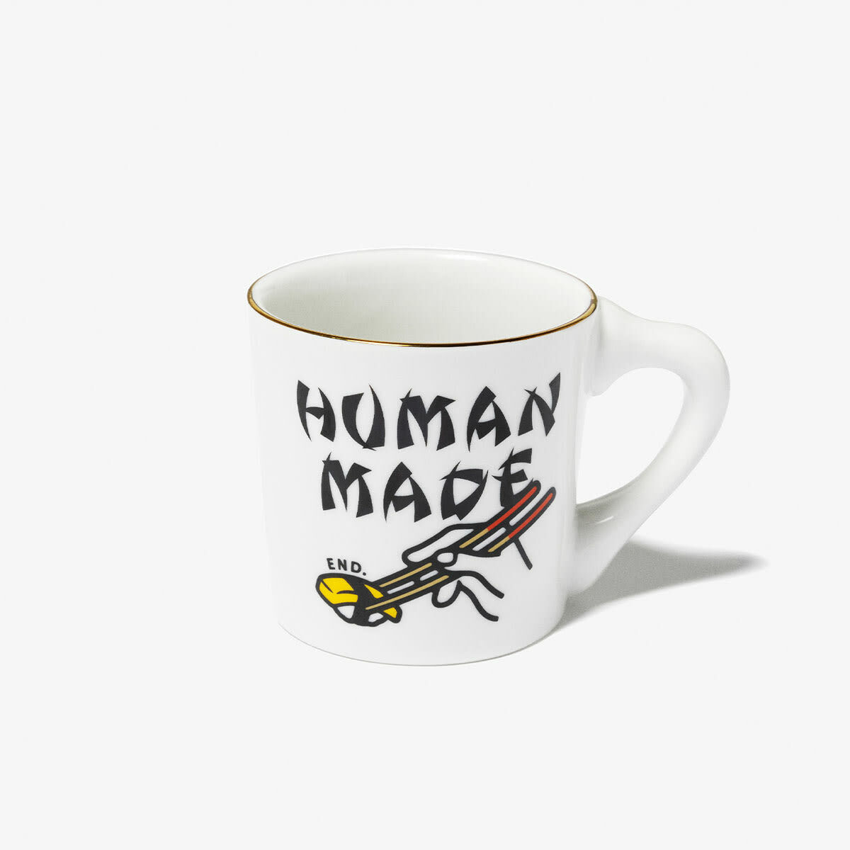 END. X HUMAN MADE SUSHI MUG