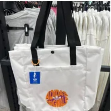 [S] ADIDAS ORIGINALS SIMPLE TOTE,WHITE/BRIGHT ORANGE/FLASH PINK, GB4097A-793CU (SAD31)