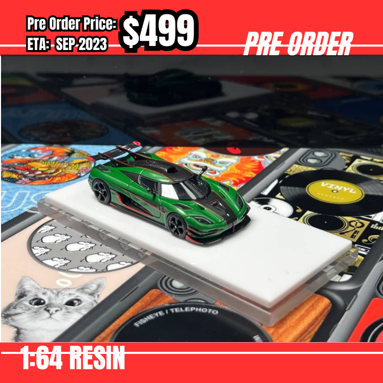 PO-$499 * VMB Models * 1:64 Koenigsegg One 1 Green [20/07]