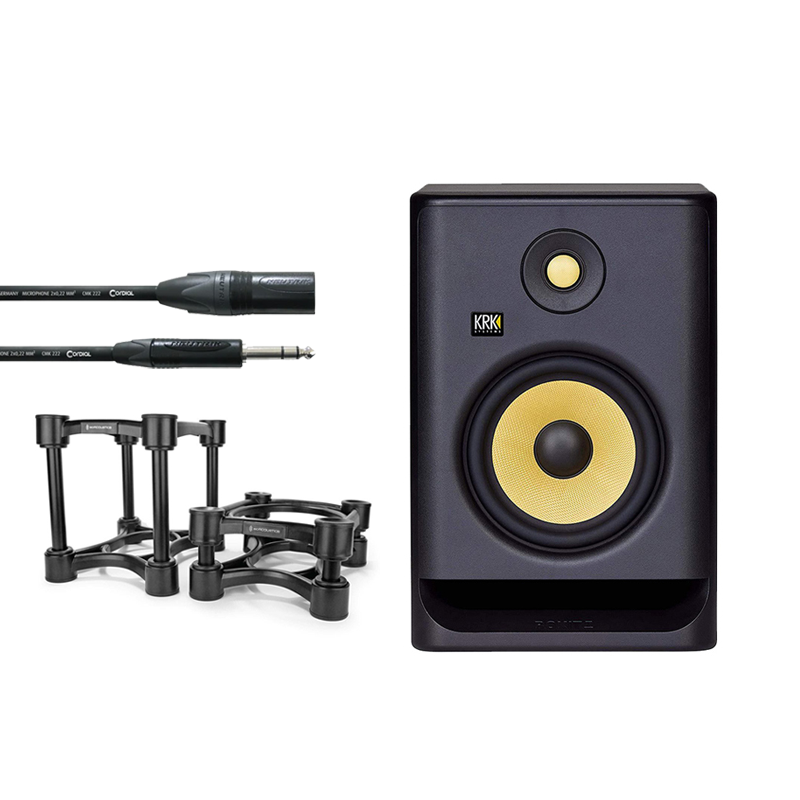 KRK Rokit 7 監聽喇叭 超值套組