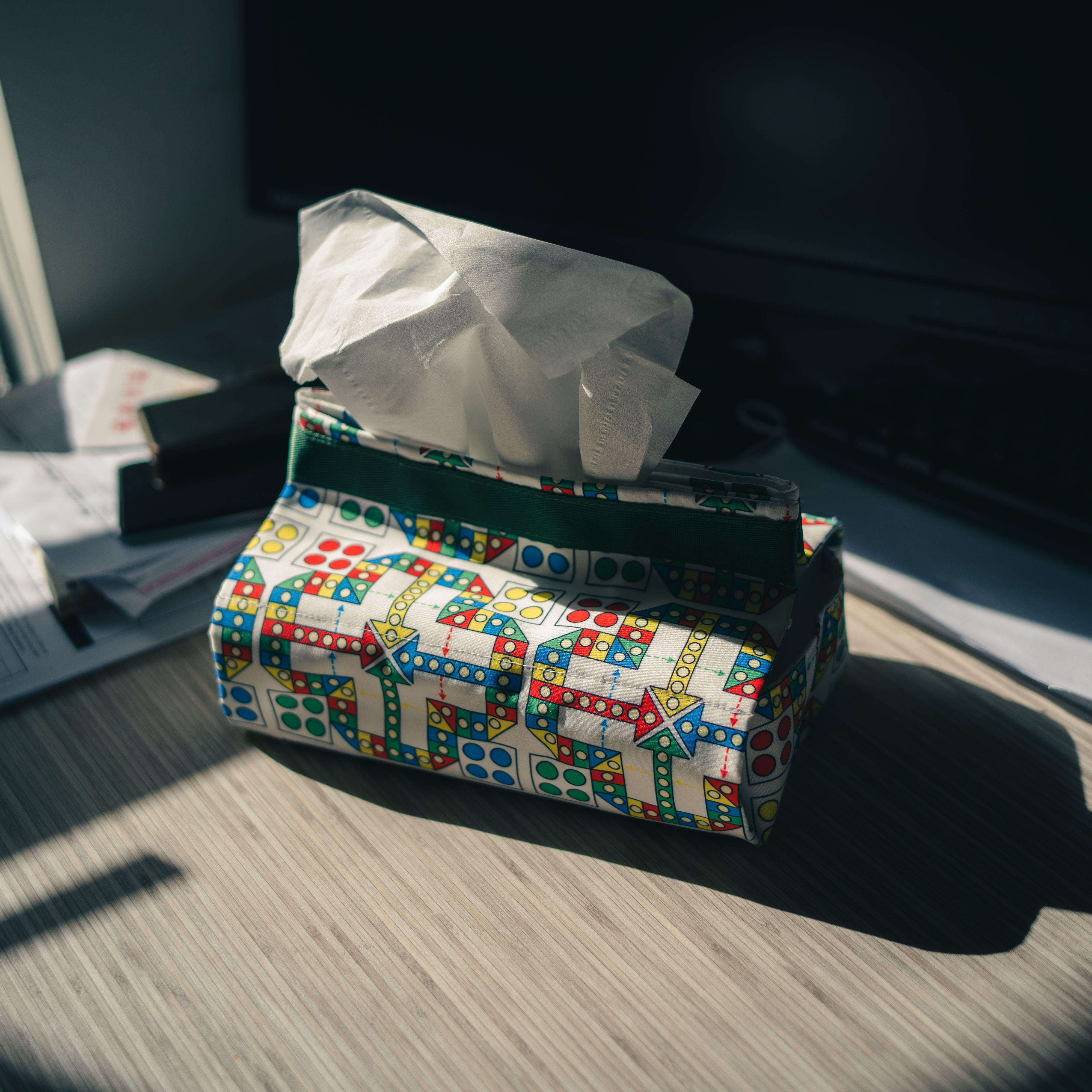 紙巾盒套 - 飛行棋造型 (大)