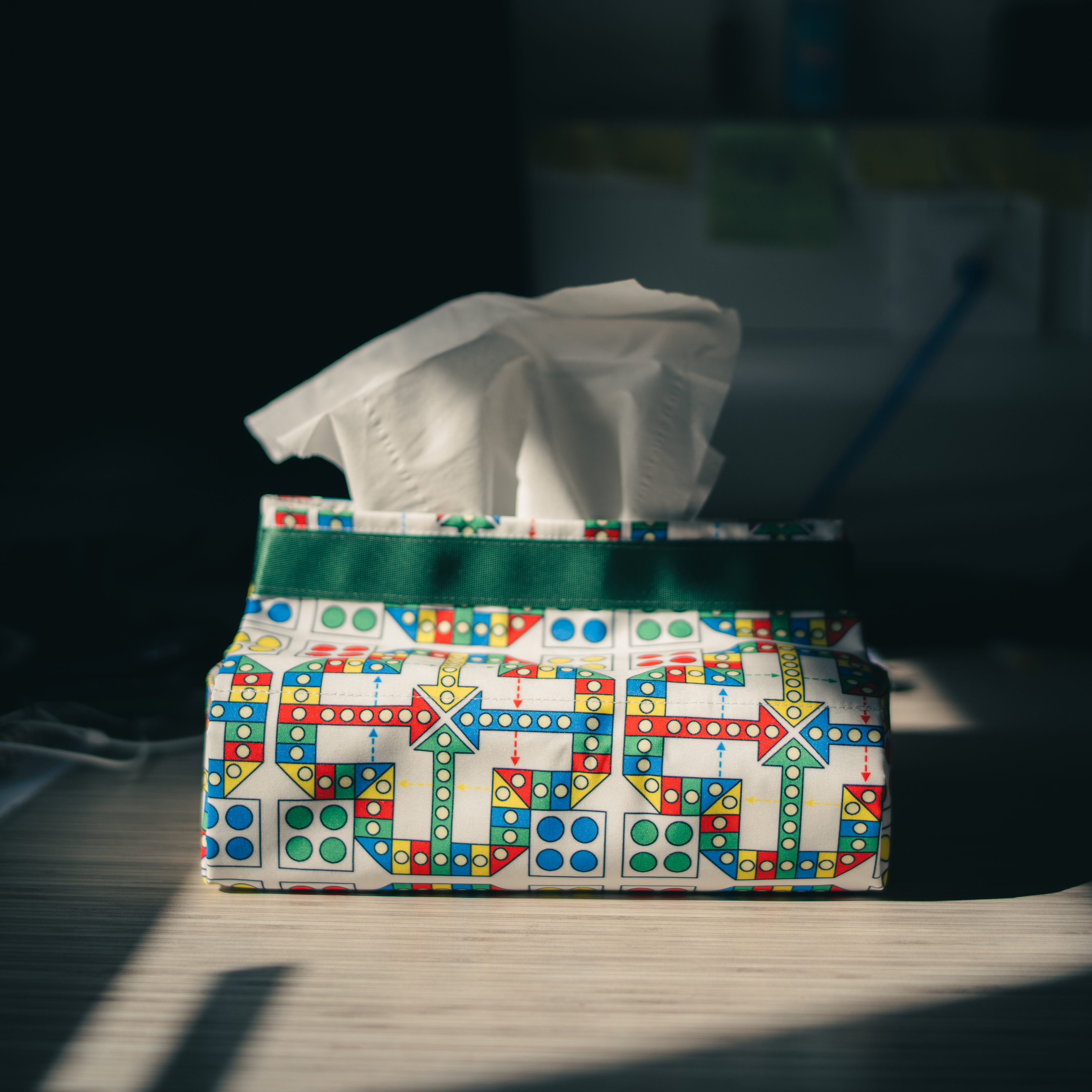 紙巾盒套 - 飛行棋造型 (大)