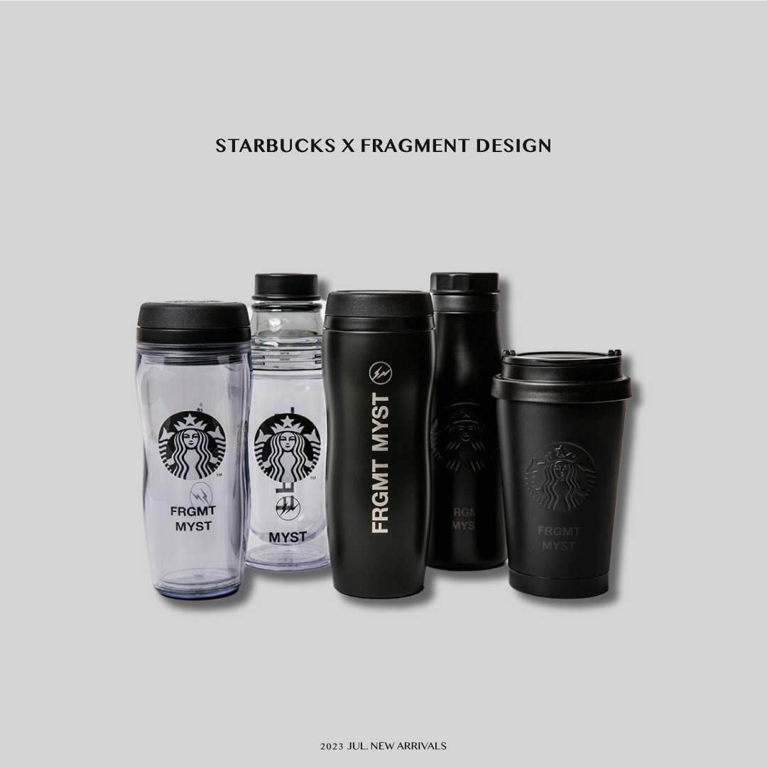 Starbucks x Fragment Design 星巴克黑魂環保杯