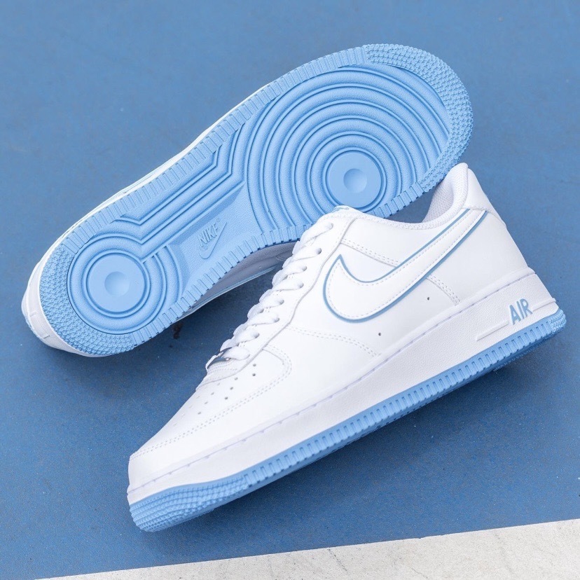 【APAIR】現貨 Nike Air Force 1 Low "White University Blue Sole" 藍白 DV0788-101