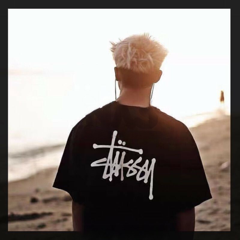 Stussy經典字母基礎款糖果色短袖 T恤 短袖 短T