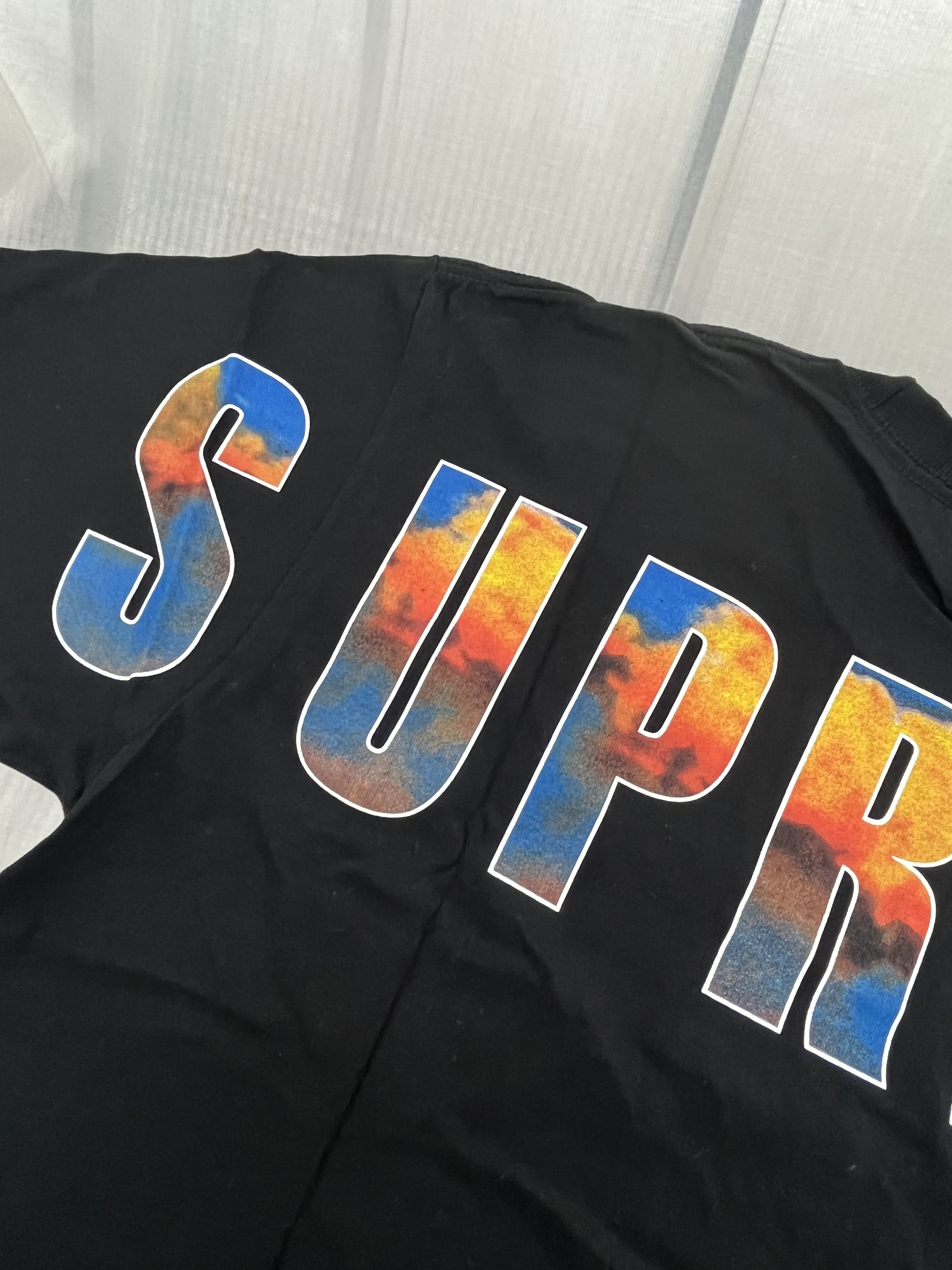 Supreme 17FW Crash Tee 短T 黑色| FLOMMARKET