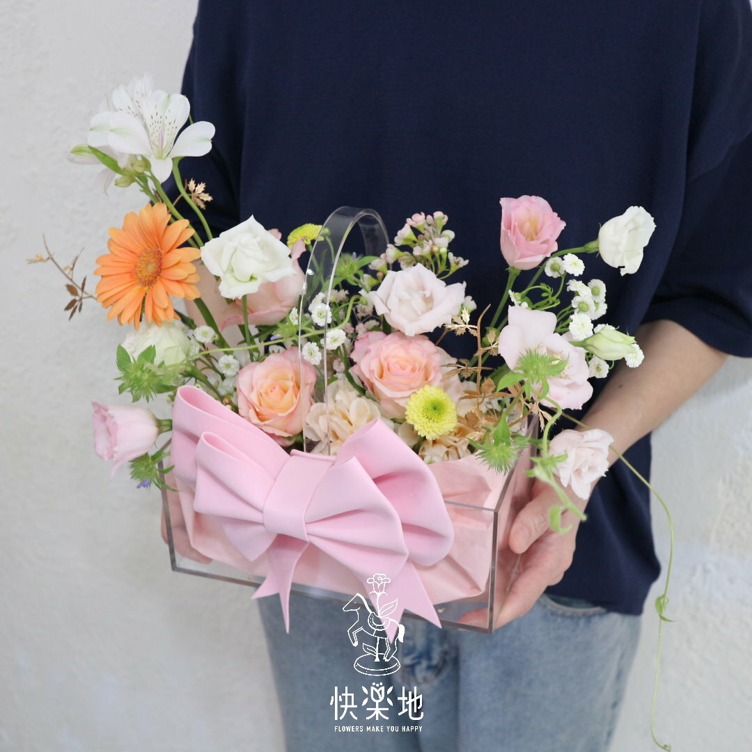 水晶花園 I 鮮花提籃 AB230251