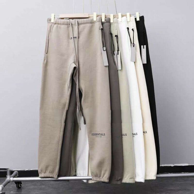 FEAR OF GOD FOG ESSENTIALS 長褲 反光重磅款 秋冬休閒長褲 FOG長褲