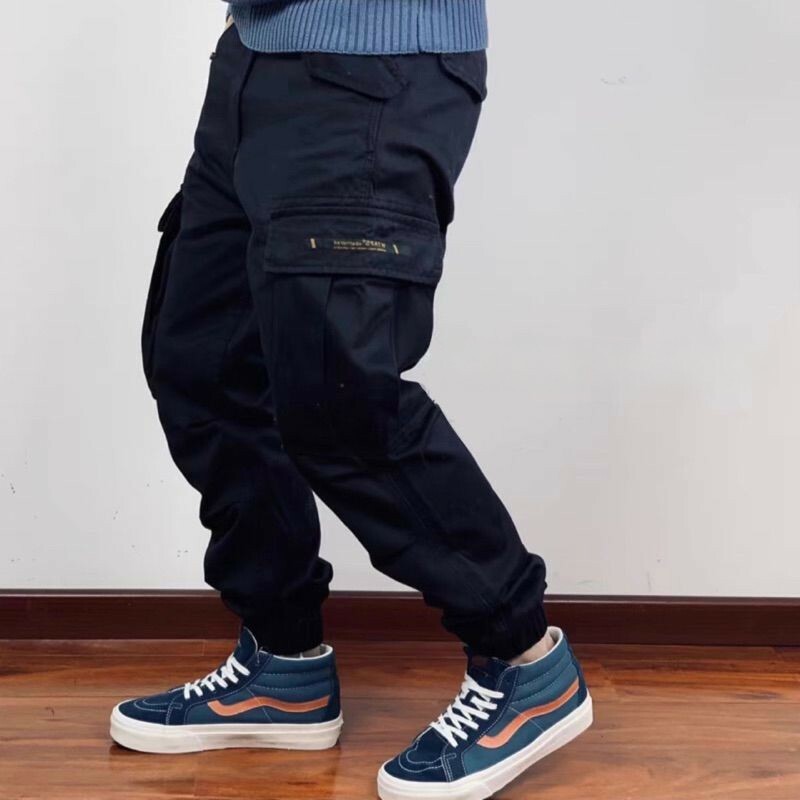 獨家休閒長褲 Wtaps大口袋工裝束腳褲 工裝長褲