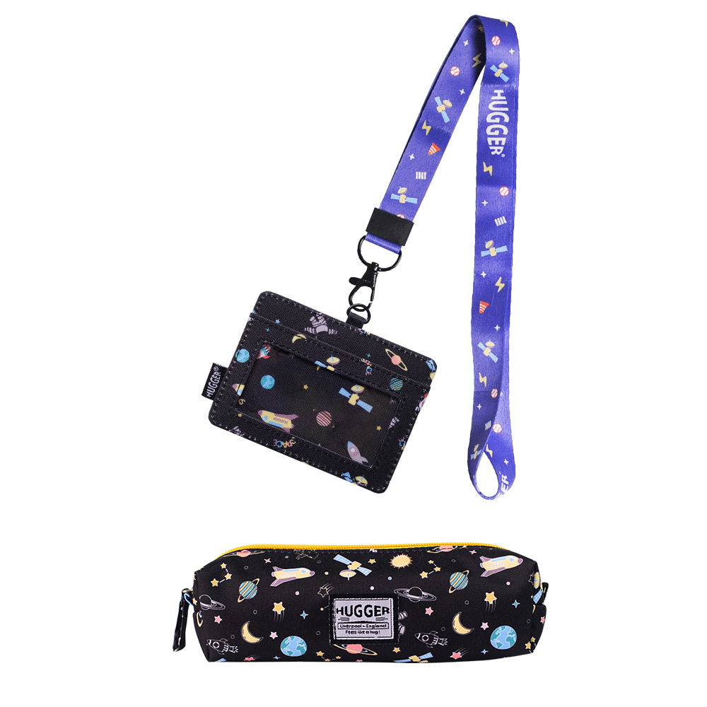 外太空 2件組 (識別證套+筆袋)