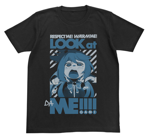 Cospa 0805 この素晴らしい世界に祝福を! 駄女神ｱｸｱTｼｬﾂ/BLACK