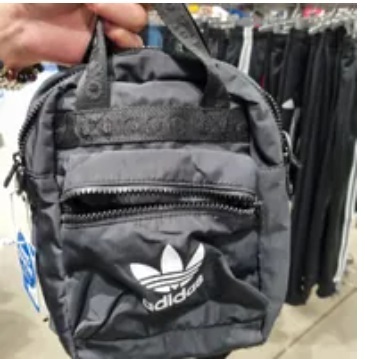 [S] ADIDAS MICRO MINI BACKPACK,BLACK/WHITE, FZ7211 (SAD46)