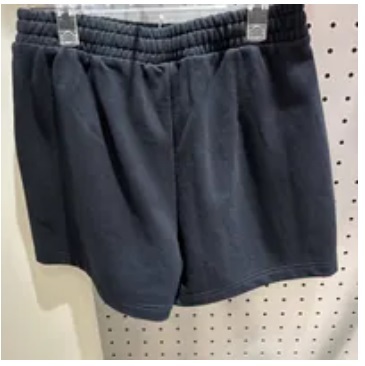 [S] NERDY ** W'S CURSIVE LOGO SHORTS,BLACK, PNES23KS090105 (SN249)