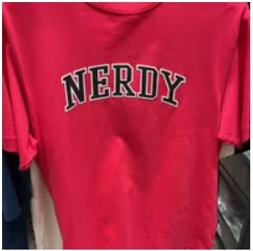 [S] NERDY ARCH LOGO SHORT SLEEVE T-SHIRT,HOT PINK, PNEU23KG122803 (SN250)