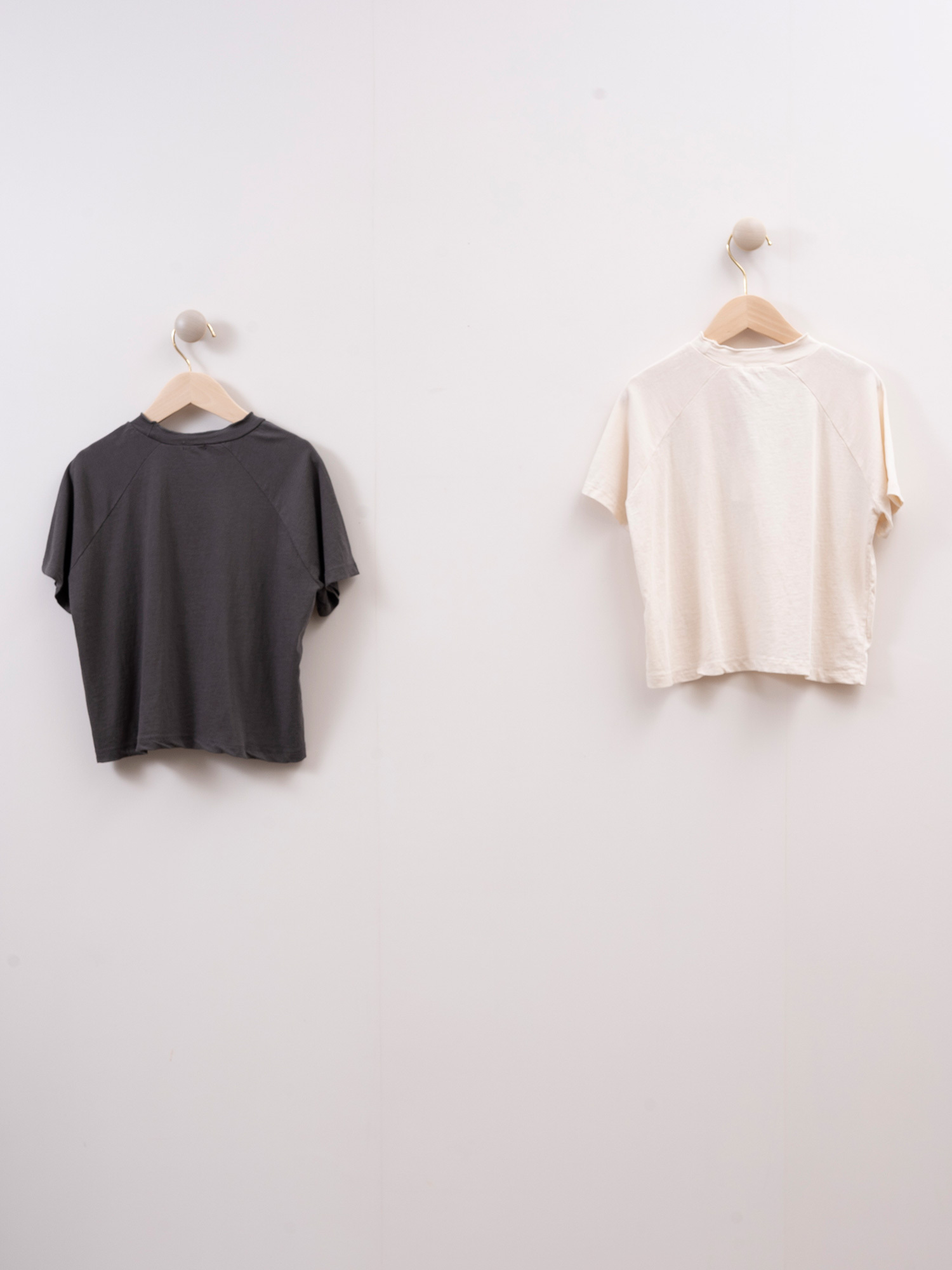 mila's 木耳邊純棉T恤