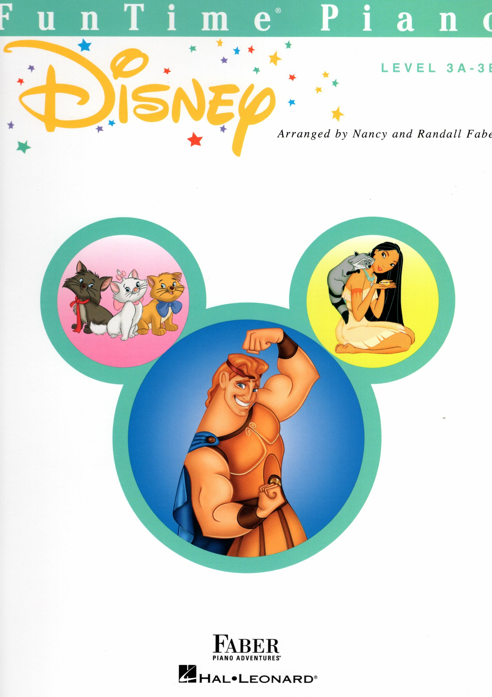 《FunTime® Piano Disney》Level 3A-3B