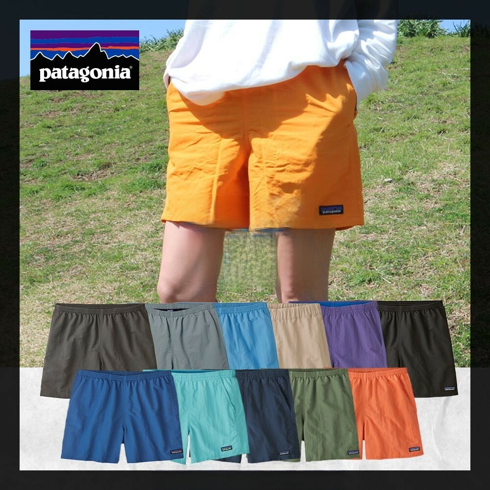 版型偏小Patagonia速乾 五寸運動休閒短褲😘