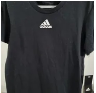 [S] ADIDAS W FRESH SS TEE,BLACK/BLACK/WHITE, HS0844 [FINAL SALE] (SAD52)
