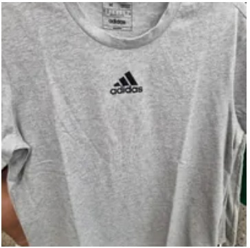 [S] ADIDAS W FRESH SS TEE,MGREYH/MGREYH/BLACK, HS0845 [FINAL SALE] (SAD53)